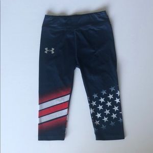 UA Under Armour Girls USA Capri
